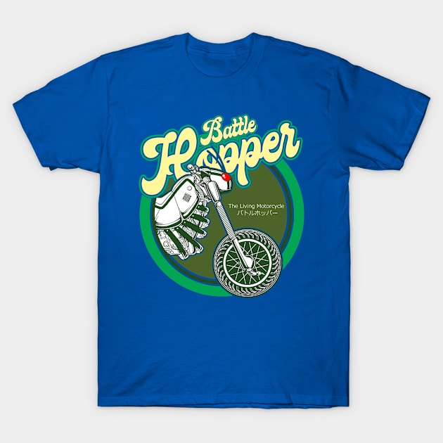 battle hopper T-Shirt by VisualNoise